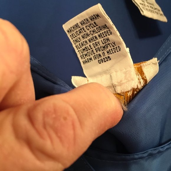 Roamans Sheer Blouse And Tank - Picture 5 of 8